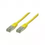 Cabo de rede ShiverPeaks BS75717-HY amarelo 7,5 m Cat6 S/FTP
