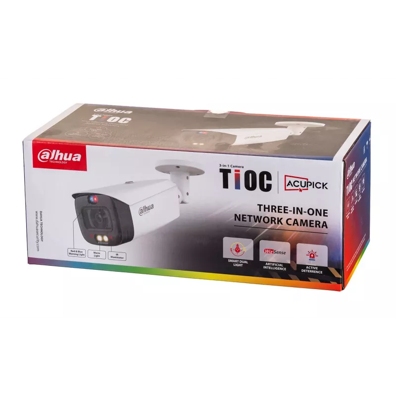 Dahua Technology WizSense IPC-HFW3849T1-AS-PV câmara de vigilância IP tipo bullet exterior 3840 x 2160 píxeis montagem em teto/parede