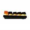 Teclado mecânico Baracuda Dolphin preto layout US com switches azuis