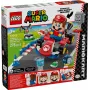 Brinquedo de construção LEGO 72043 Super Mario – Mario Kart interativo com kart padrão