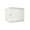 Armário Rackmount Extralink 12U 600x450 ASP cinzento montado na parede, porta metálica
