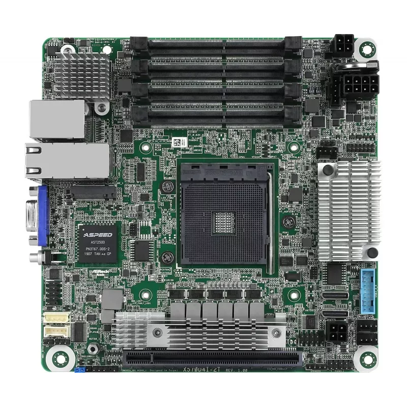 Placa-mãe ASRock X570D4I-2T AMD X570 Socket AM4 Mini ITX