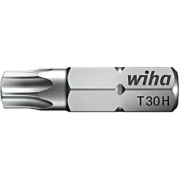 Ponta Wiha para parafusos Torx-TR 25 mm TR 40 (7015Z/T40H-25)