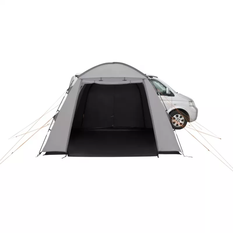 Toldo lateral easy camp 120504 — chão de poliéster amovível, varas de fibra de vidro, altura 2050 mm, peso 7,6 kg
