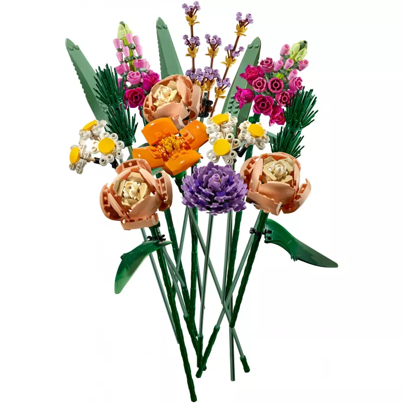 LEGO 10280 Icons Ramo de flores artificiais Conjunto para adultos Acessórios decorativos para casa Ideia de presente para mulheres homens Ela e Ele esposa ou marido