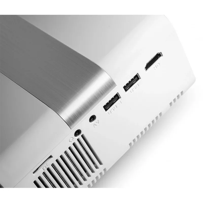 Technaxx TX-127 mini projetor LED, LCD, HD 720p (1280x720), branco/cinzento