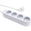 Régua de tomadas Smart 12A Shelly Power Strip 4 Gen4 Zigbee/Matter