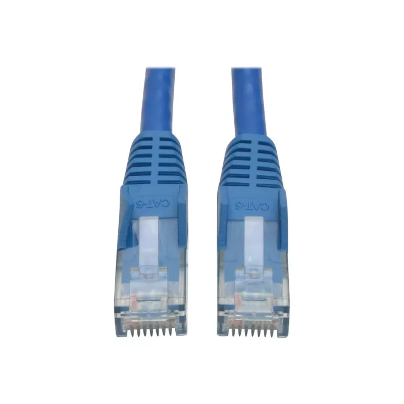 Cabo Ethernet Gigabit Cat6 Tripp Lite N201-002-BL (UTP) sem engates - moldado (ficha RJ45/ficha RJ45) - azul - 0,61 m (N201-002-BL)