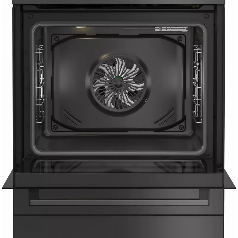 Placa de gás com forno elétrico para encastrar BEKO FBM62330GADSN 60 cm, cinzento, classe de eficiência energética A