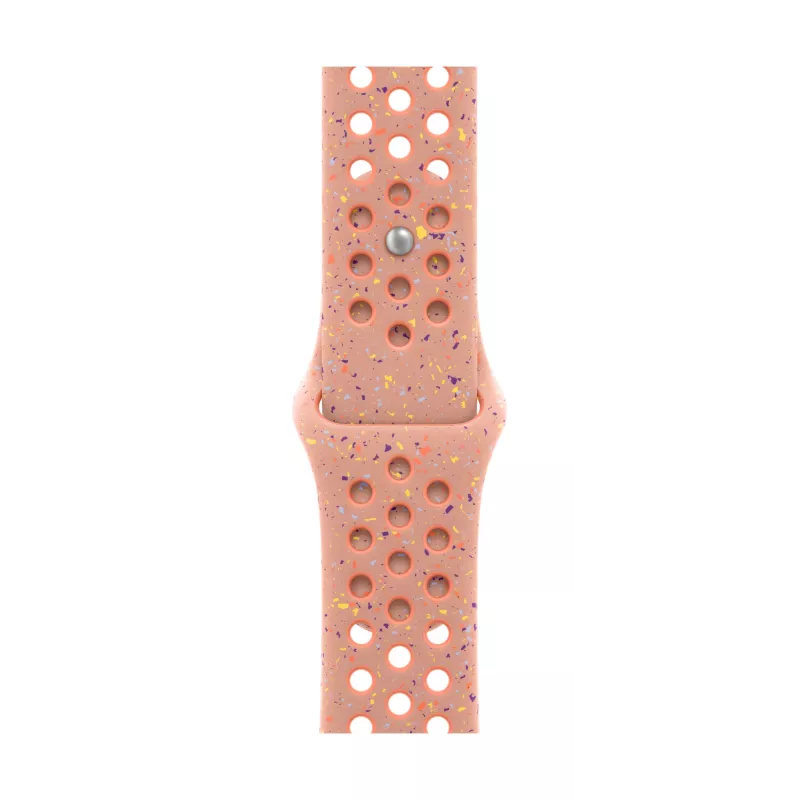 Apple Nike Sport Band Rosa Alumínio, Fluoroelastómero