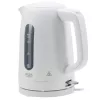 Chaleira elétrica Adler AD 1379w — 1,7 L, até 2200 W, branca, base 360°, polipropileno
