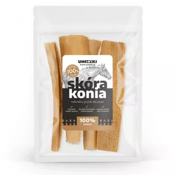 UNISZKI pele de cavalo - guloseima para cães - 100g
