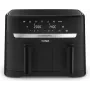 Fritadeira de ar quente Tefal Easy Fry EY901N Double 8,3 L Aparelho independente 2700 W Preto