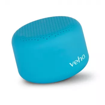 Altifalante Bluetooth portátil Veho M3 recarregável sem fios, design compacto, modelo VSS-403-M3-A