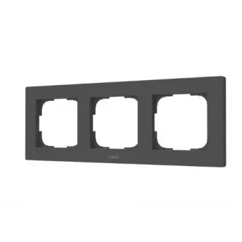 Moldura para interruptor inteligente H2 de 3 vias cinzento FE-X02D-G Aqara