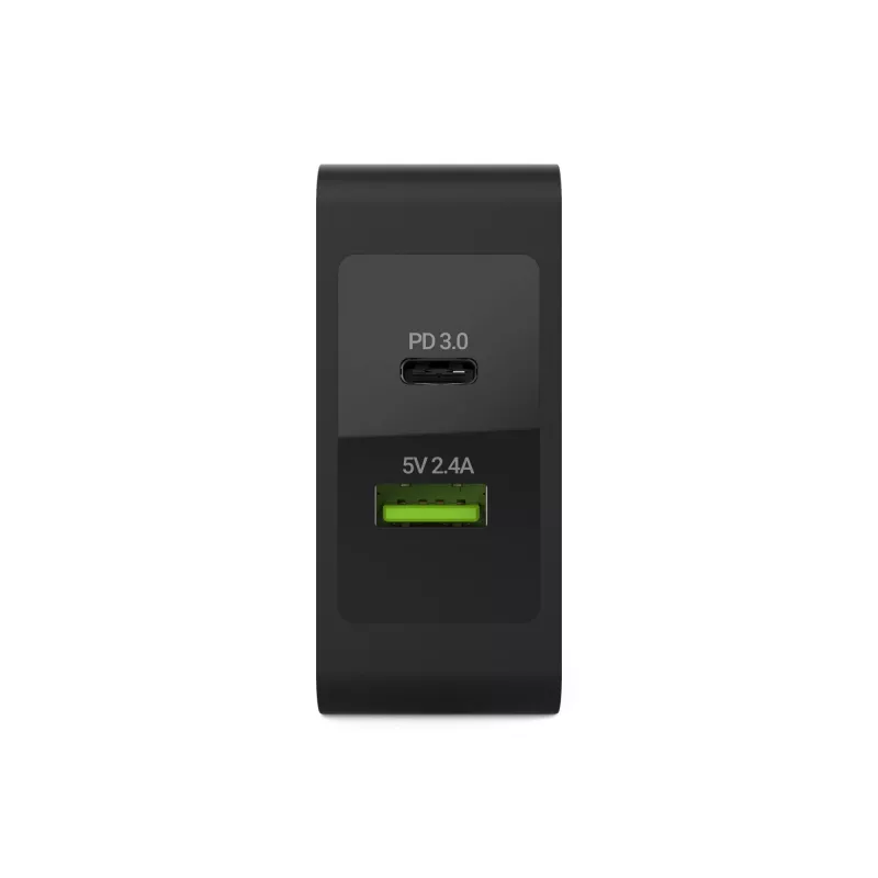 Carregador Green Cell CHAR10 para dispositivos móveis preto interior