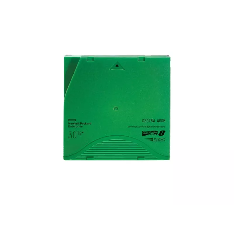 Hewlett Packard Enterprise HPE Ultrium WORM Data Cartridge - LTO Ultrium WORM 8 - 12TB / 30TB - etiquetas de identificação - verde (Q2078W)