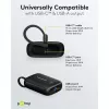 Powerbank portátil Goobay 10.000 mAh com cabo USB-C integrado – 20 W compacto para levar consigo (76251)