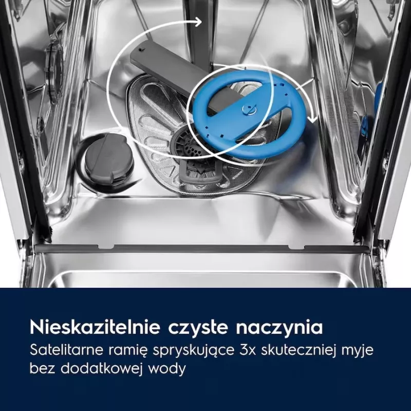 Máquina de lavar loiça de encastrar ELECTROLUX EEC87400W, 13 conjuntos de louça, 44 dB