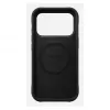 Capa para telemóvel Nomad Rugged Leather Case para Apple iPhone 17 Pro, pele/TPU/PC/alumínio, compatível com ecrãs de 16 cm (6,3 polegadas), preta