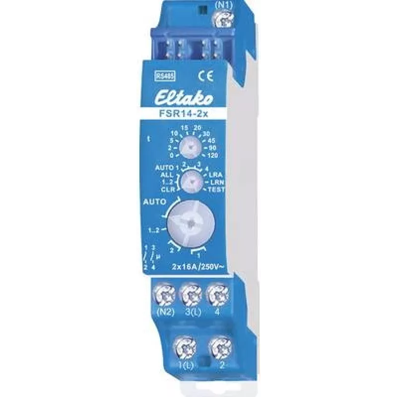 Atuador de comutação Eltako FSR14-2X 2 canais 2000 W atuador de comutação