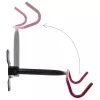 Suporte de bicicleta de parede MACLEAN MC-430, suporte horizontal, suporta até 30 kg, preto