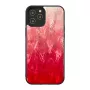Capa de proteção iKins para Apple iPhone 12 / 12 Pro, rosa lake com rebordo preto