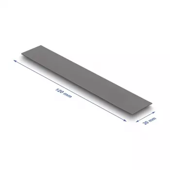 Almofada térmica DeLOCK 18468 3,2 W/m·K cinzento 20x120x0,5 mm