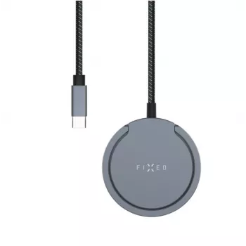 Carregador sem fios FIXED MagPad Pro 15W — base Qi magnética para carregamento rápido