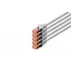 DIGITUS cabo de rede CAT6 S/FTP, 20 m, cinzento, pack de 5