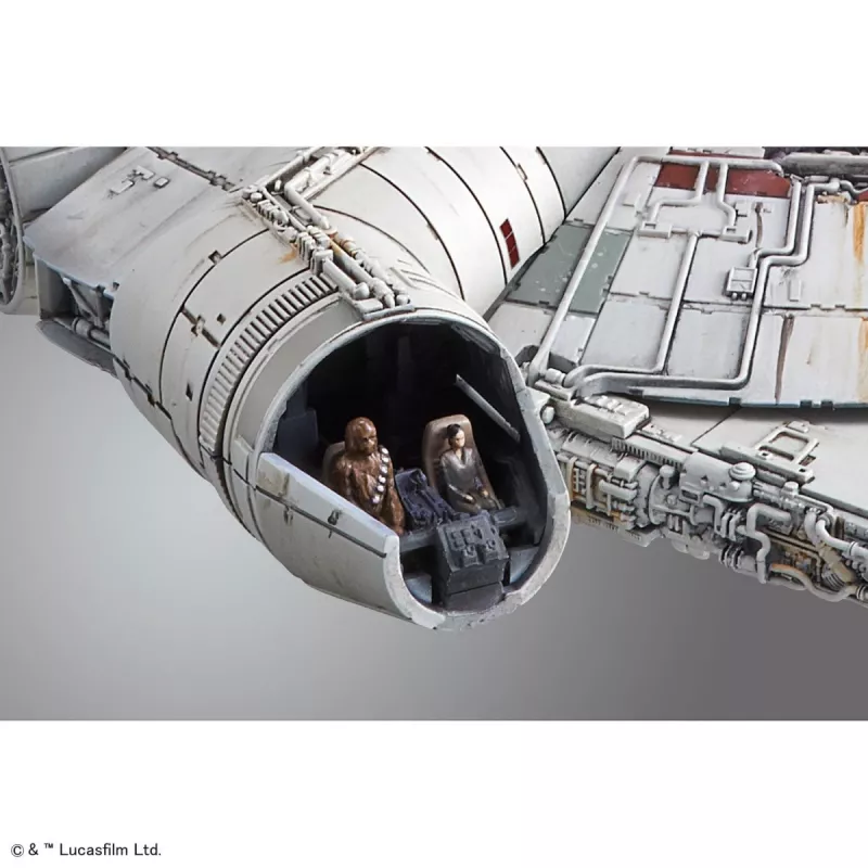 Kit de montagem REVELL Millennium Falcon escala 1:144 — kit em plástico nave espacial