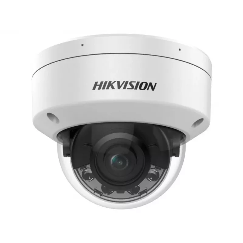 Câmara de rede mini dome fixa Hikvision DS-2CD2187G2H-LISU(2.8mm)(eF) 8 MP Smart Hybrid Light com ColorVu