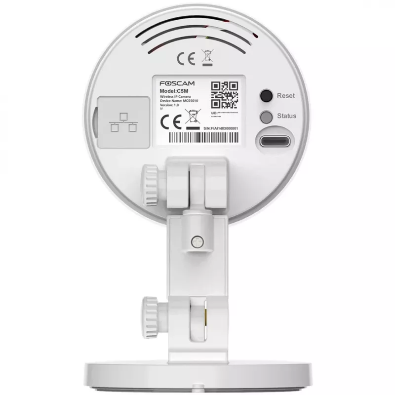 Câmara interior Foscam C5M 3072x1728 com fios visão noturna