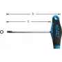 Hazet Chave de fendas Torx Workshop Tamanho T 25 Comprimento da lâmina: 110 mm (828-T25)