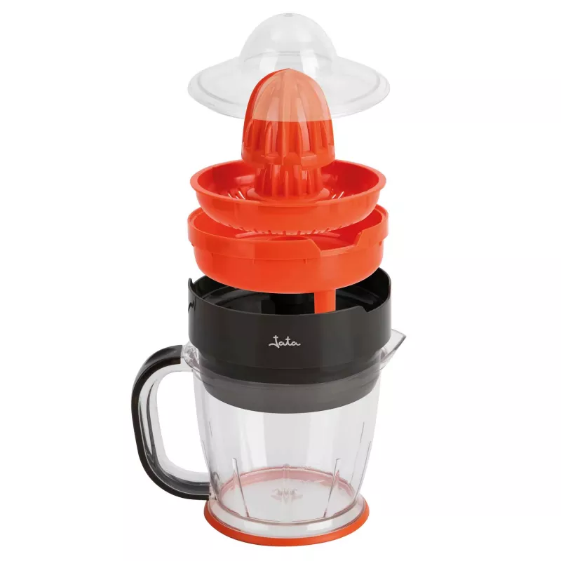 Espremedor de citrinos elétrico JATA JEEX1422 1,2 L 40 W preto vermelho transparente