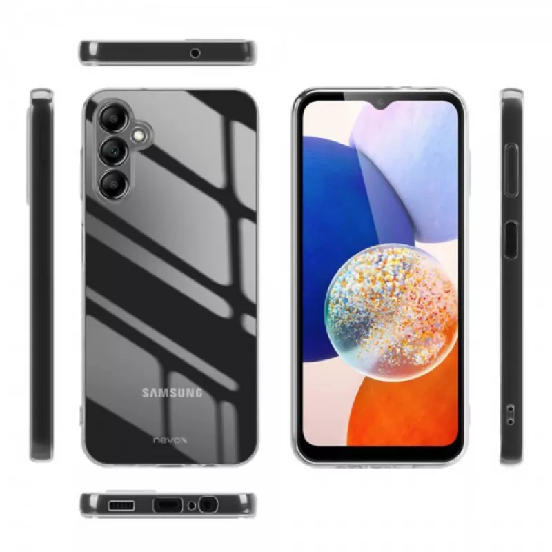 Capa de proteção Flex Case Nevox para Samsung Galaxy A17 5G — transparente, modelo 2573