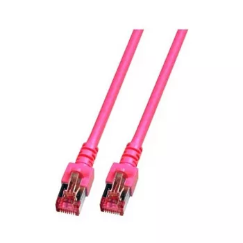 EFB-Elektronik Cabo de rede RJ45 Patch Cat.6 S/FTP LSZH Magenta 0,15 m Fabricante: EFB Elektronik (K5519.0,15)