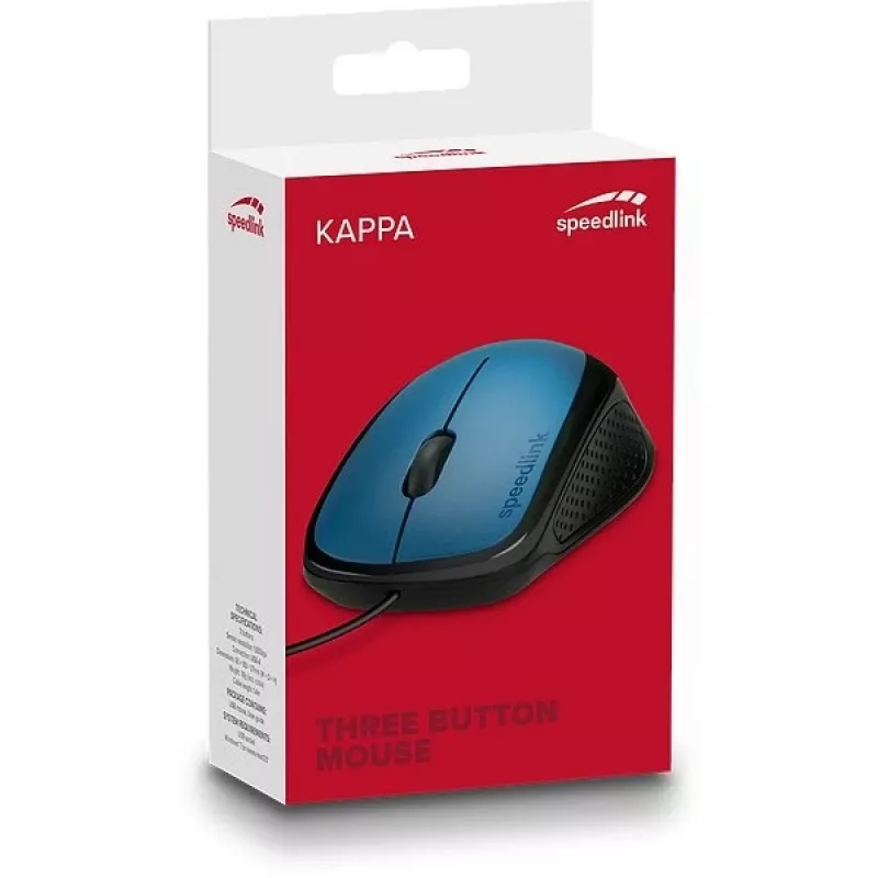 Rato SPEEDLINK KAPPA Office USB Type-A ótico 1000 DPI