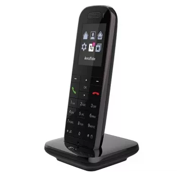 Telefone DECT Telekom Speedphone 52 com identificação de chamadas preto