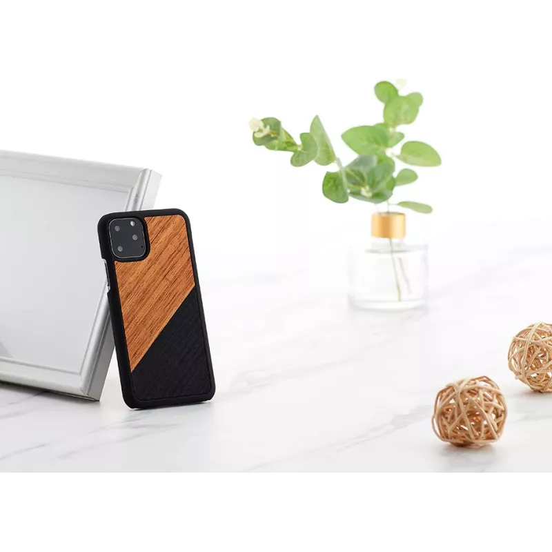Capa para smartphone man and wood para iPhone 11 Pro — Western preto