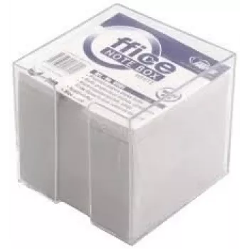 Notas Forpus, 9x9 cm, branco, não colado, com tampa (800) 0716-005