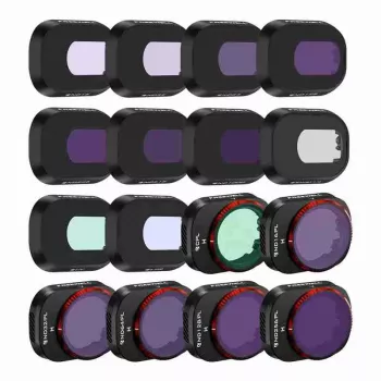 Conjunto de 16 filtros Freewell para drone DJI Mini 4 Pro