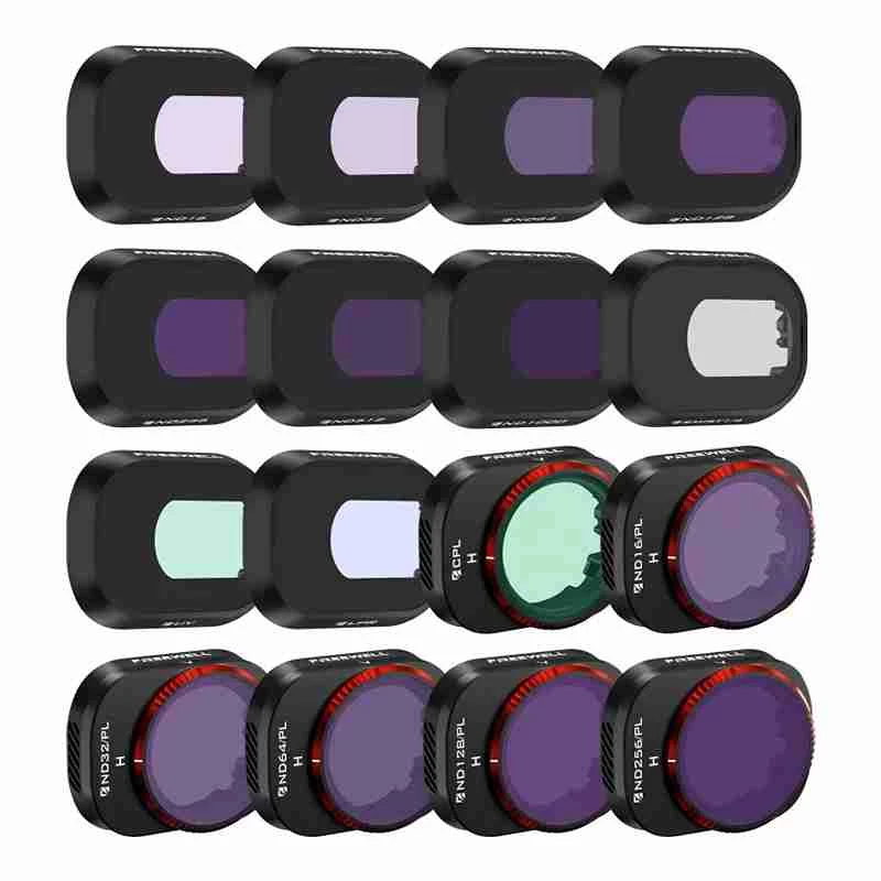 Conjunto de 16 filtros Freewell para drone DJI Mini 4 Pro