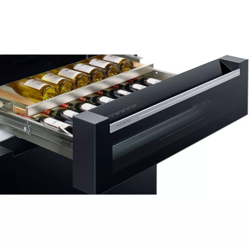 Frigorífico side-by-side Siemens KF96RSBEA de instalação livre 572 L preto