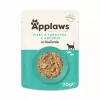 APPLAWS Filete de Atum com Anchovas e Algas em Caldo - Alimento húmido para gatos - 70 g