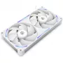 NZXT F280X RF-U28PN-W1 ventoinha de caixa RGB de 280 mm, 140 mm, 2400 rpm, 41 dB, branca