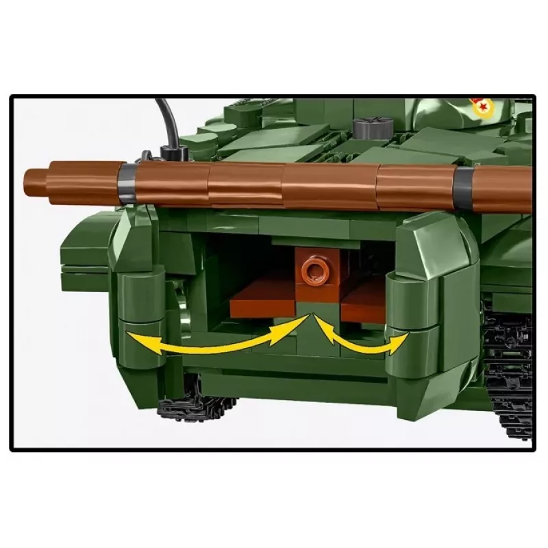 Conjunto de construção Cobi Blocks BMP-1 758 peças – modelo à escala em blocos