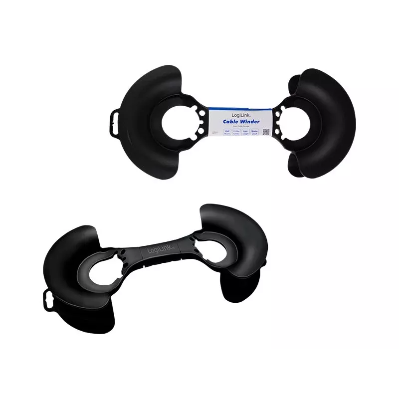 Organizador de cabos LogiLink KAB0068 universal preto polipropileno 1 unid.