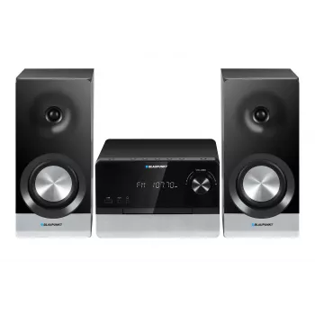Micro-sistema de áudio doméstico BLAUPUNKT MS40.2BT — 2×50 W RMS, Bluetooth, CD, USB, HDMI ARC, entrada ótica, indicador LED (preto)