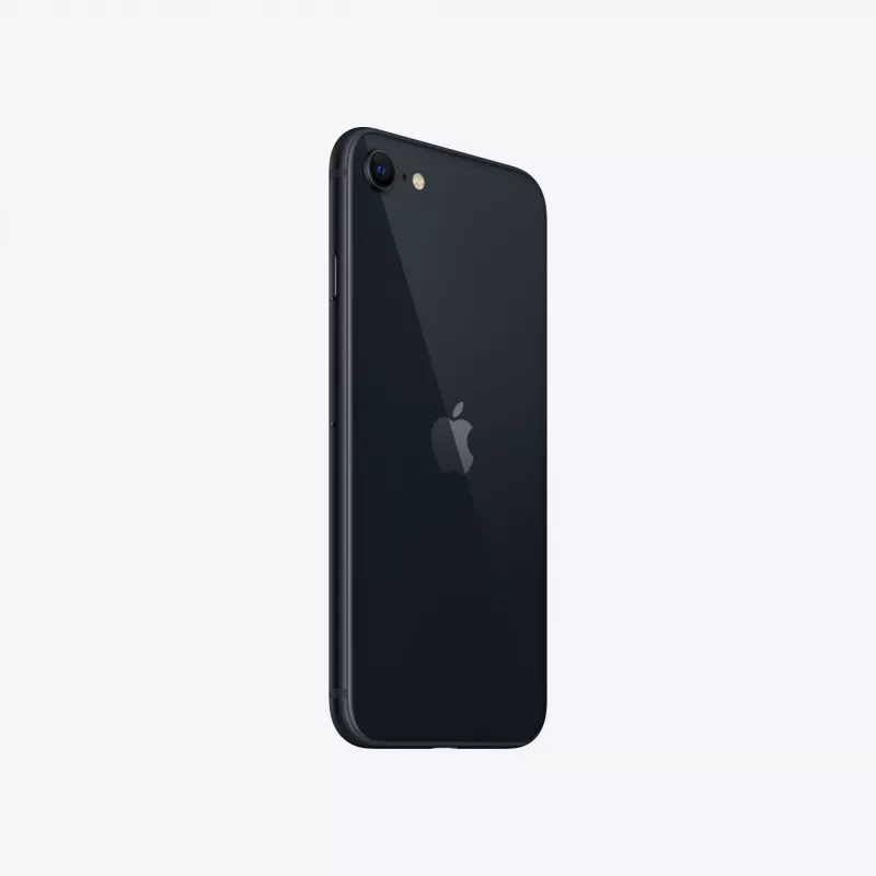 iPhone SE 2022 128GB Dual-SIM Midnight 11,94 cm 4,7 polegadas ecrã IPS LCD iOS 15. Câmara 12MP